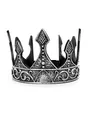 Produktbild: Maskworld Fantasy Fürstenkrone aus Kunststoff - silber - Kostüm-Zubehör für Karneval, Halloween & Motto-Party