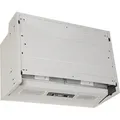 Produktbild: AEG Zwischenbauhaube DEB2631S DEB2631S, für Abluft- und Umluftbetrieb, mit LED-Beleuchtung silberfarben