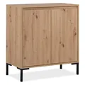 Produktbild: Kommode KORSIKA - Artisan Eiche - 81 cm breit Sideboard Anrichte Beistellschrank