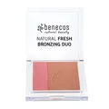 Produktbild: benecos - Naturkosmetik - Fresh Bronzing Duo - gepresst - 2in1 Bronzer - vegan - ibiza nights