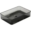 Produktbild: Waschbecken Steinberg Serie 489, Graphit, Kunststoff, 60x12x40 cm, Permanentablauf notwendig, Waschbecken ohne Überlaufloch, Badezimmer, Waschbecken & Armaturen, Waschbecken