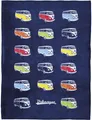 Produktbild: VW Collection VW T1 Fleecedecke, 150x200cm, blau
