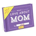 Produktbild: Knock Knock Knock Knock What I Love about Mom Book Fill in the Love F (Notebook)