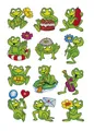 Produktbild: 10x Herma 5601 Sticker DECOR Frösche