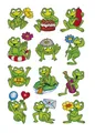 Produktbild: Schmucketikett Frösche 36 Stück, 10 St.