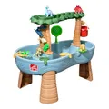 Produktbild: Step2 Dino Showers Wasserspieltisch | Großer Wassertisch mit 13-teiligem Zubehörset | Garten Wasser Spieltisch für Kinder in Blau & Braun