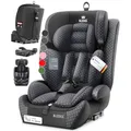 Produktbild: KIDIZ Autokindersitz Triangle Premium Kindersitz mit Isofix Kinderautositz Autositz Sitzschale 9 kg - 36 kg 1-12 Jahre Gruppe 1/2/3 universal zugelassen nach ECE R129/03