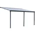 Produktbild: HOME DELUXE Terrassenüberdachung »SOLIS«, verschiedene Größen (557x  303  x 278 cm, Grau)