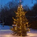 Produktbild: LED Lichterkette Baum Deko Beleuchtung außen 200 LEDs Weihnachten 10-Stränge