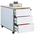 Produktbild: VCM Rollcontainer Salia Weiß H. 50 x B. 42 x T. 70 cm