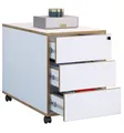 Produktbild: VCM Rollcontainer Holz Rollcontainer Bürocontainer Salia 3 Schublade