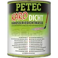 Produktbild: PETEC Karo-Dicht Karosseriedichtmasse grau 1000 g Dose, Karosserie Dichtmasse überlackierbar, streichbar, Pinseldose 94130