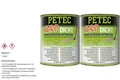 Produktbild: 2x Petec Karo-Dicht Karosseriedichtmasse 1000ml Dose