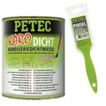 Produktbild: Petec Karo-Dicht Karosseriedichtmasse Pinseldose 1L + Pinsel
