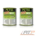 Produktbild: PETEC 2x 1kg KARO-DICHT KAROSSERIEDICHTMASSE FUGEN DICHTMASSE PINSELDOSE