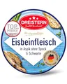Produktbild: DREISTERN Eisbeinfleisch in feinem Aspik 200g I Ohne Speck & Schwarte I Herzhafte Spezialität in recyclebarer Konservendose I Lange Haltbarkeit dank natürlicher Konservierung I Hausmacher Qualität