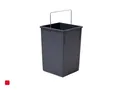Produktbild: Inneneimer 15 Liter dunkelgrau - 1008879