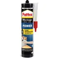 Produktbild: Pattex Montagekleber Power, PXP37, für außen, 370g, Baukleber, schnellhaftend, weiß