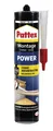 Produktbild: Pattex Montagekleber POWER Montage Klebstoff Weiß starke Haftung 370 g Kartusche