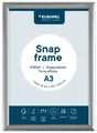 Produktbild: EUROPEL Plakatrahmen Premium, DIN B2, 25 mm, silber eloxiert