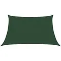 Produktbild: vidaXL Sonnensegel 160 g/m2 Dunkelgrün 3/4x2 m HDPE