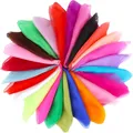 Produktbild: LWMTT 24 Stück Jongliertücher Bunte Tücher Baby 60 x 60 cm Chiffontücher