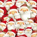Produktbild: 20er Pack Servietten lustiger Nikolaus 33 x 33 cm