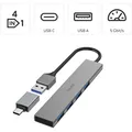 Produktbild: Hama Slim (USB-C, 4 Ports) (00200141)