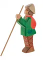 Produktbild: Ostheimer 40502 Hirte stehend mit Stab aus Holz