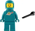 Produktbild: LEGO Ideas Minifigur - idea227 - Türkiser Spaceman + Schlüssel - aus 21358