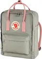 Produktbild: Fjällräven Kånken Kleiner Rucksack Tasche Fog Pink/Grau 38 x 27 x 13 cm, 16 L ✅