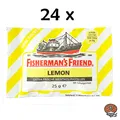 Produktbild: Fisherman`s Friend Menthol-Pastillen Lemon - 24x 25g Zitrone
