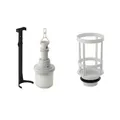 Produktbild: GEBERIT SET Heberglocke 240114001 Bodenventil 240195001 zu UP-Spülkasten