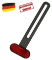 Produktbild: Universal Rückstrahler Reflektor T-Halter Motorrad Roller Quad ATV Kennzeichen