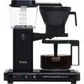 Produktbild: Moccamaster Kaffeemaschine KBG Select, mit Glaskanne, 1,25 Liter, 1520 Watt, mattschwarz, bis zu 10 Tassen