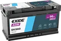 Produktbild: Exide EK960 AGM 96Ah Autobatterie 595 901 085