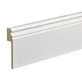 Produktbild: Kosche | Fliesenabdeckleiste | MDF | 16 x 100 x 2500 mm | Sockelleiste | Weiß