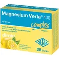 Produktbild: Magnesium Verla 400 Zitrone Direkt-Granulat 25 St
