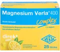 Produktbild: Magnesium Verla 400 direkt Zitrone, Direkt-Granulat, 25 St. Beutel