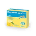 Produktbild: Magnesium Verla 400 direkt Zitrone – Hochdosiertes Magnesiumcitrat & Magnesiumoxid als praktische Direkt-Sticks, bei erhöhtem Magnesiumbedarf, 400 mg pro Stick, Einnahme nur 1x täglich, 25 St