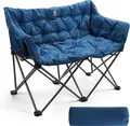 Produktbild: EVER ADVANCED Camping-Stuhl Klappbar für 2 Personen Faltsofa 2 x 150KG Belastbar