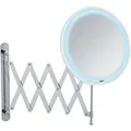Produktbild: Wenko LED Teleskop-Wandspiegel Barona 20 cm x 55 cm x 34 cm Silver-Chrome