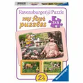 Produktbild: Ravensburger my first puzzles Lotta auf dem Bauernhof Puzzle Kinder 3 x 6 Teile