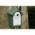 Produktbild: Cj Wildlife Nistkasten Holzbeton Grün/weiß Lxbxh  24x19x18 Cm Vogelhaus