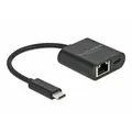 Produktbild: DELOCK USB Type-C Adapter to Gigabit LAN 10/100/1000 Mbps