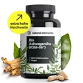 Produktbild: natural elements Bio-Ashwagandha – KSM-66® Premiumrohstoff –5% Withanolid-Gehalt