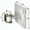 Produktbild: Torband 100x100x37x30mm Stahl Roh
