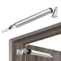 Produktbild: Türschließer Zimmertür,Geräuschloser Pneumatischer Automatischer Türschließer mit Einstellbarer Schließgeschwindigkeit,Türschließer Außen Deckenmontage Oder Seitenmontage,Türschliesser Silber