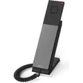Produktbild: IP Telefon HD300A mit WLAN, PoE+ und LAN-Anschluss, schwarz - Schwarz