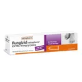 Produktbild: Fungizid-ratiopharm EXTRA Creme – Schnelle Behandlung von Pilzinfektionen der Haut wie z. B. Fußpilz, 15 g